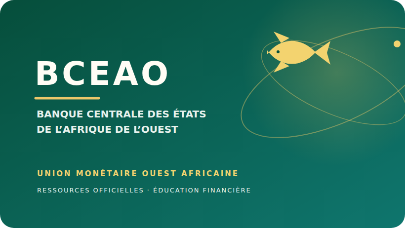 Logo BCEAO et aperçu de la fiche orbitale